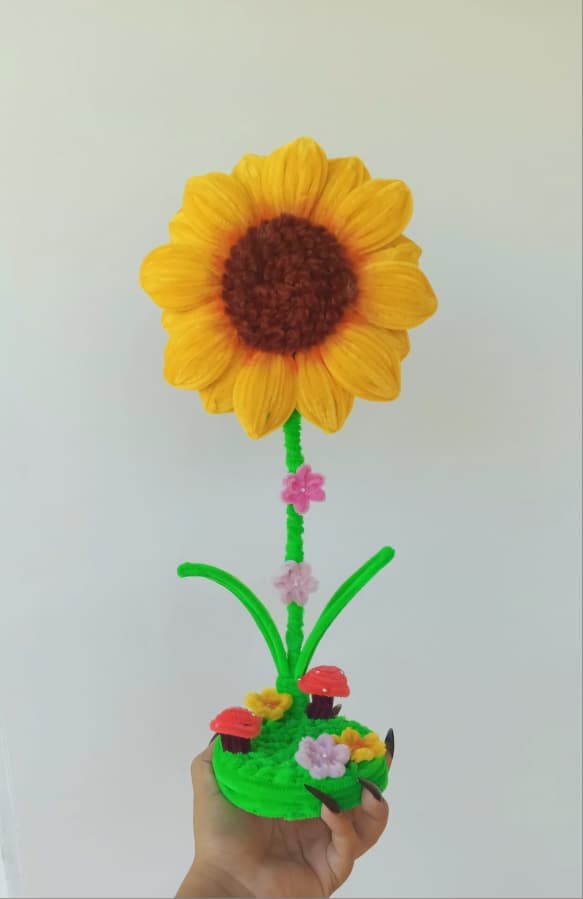Lámpara de Girasol