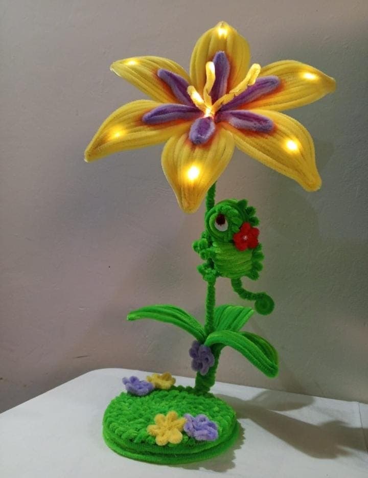 Lámpara de Rapunzel