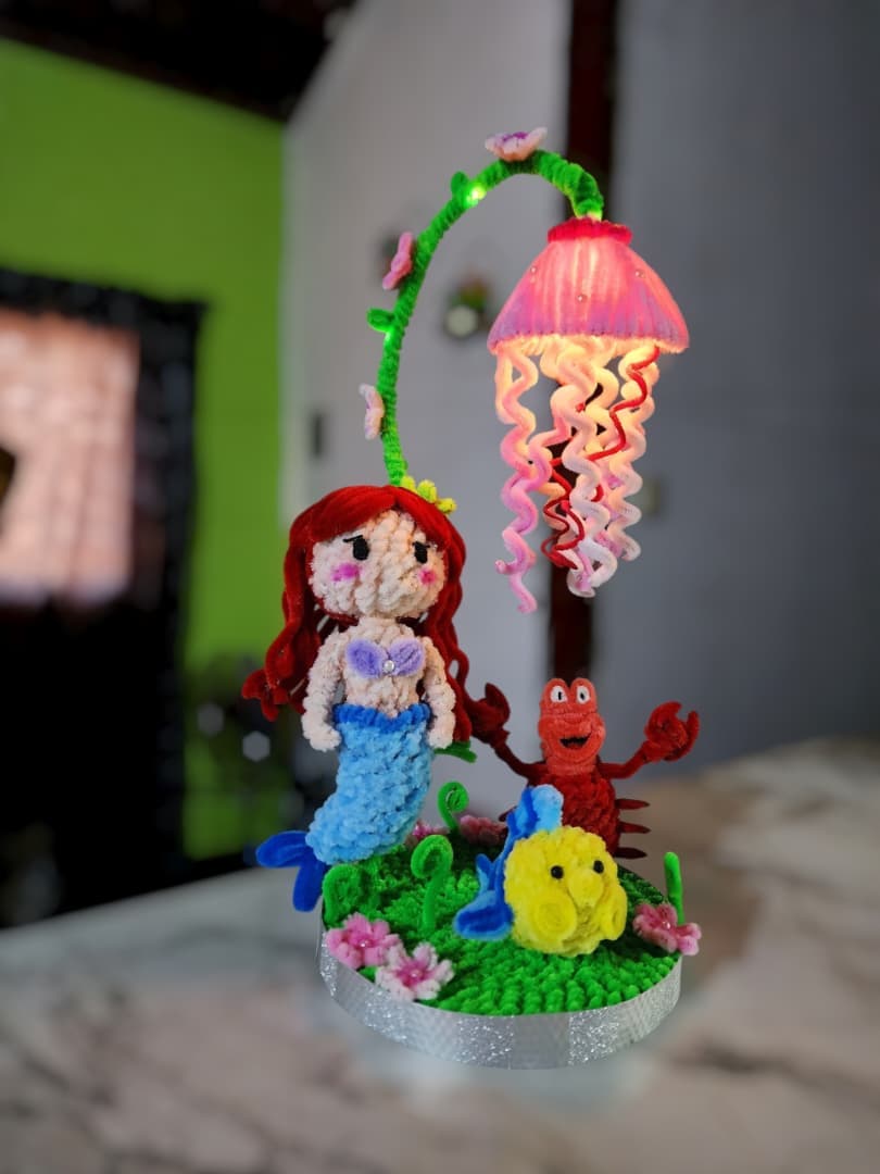 Lámpara de la Sirenita